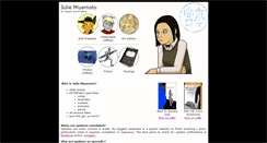 Desktop Screenshot of juliemiyamoto.com