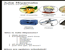 Tablet Screenshot of juliemiyamoto.com